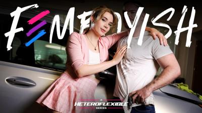Grateful Femboy Yuna Yule Gives Mechanic Marcus McNeil a Bareback Lube Job