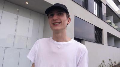 Czech Hunter 841 - Big Dick IT Guy Takes Bareback POV Pounding Outdoors to Bed
