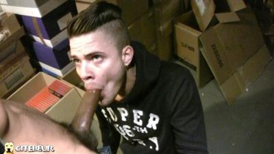 Parisian Twink Fabio Lopez Deepthroats Latino Hunk Fabio TBM's Huge Cock