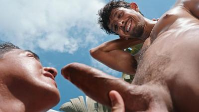 Enriquemudu Barebacks Johnny Hakson's Hungry Hole with His Thick Mexican Cock