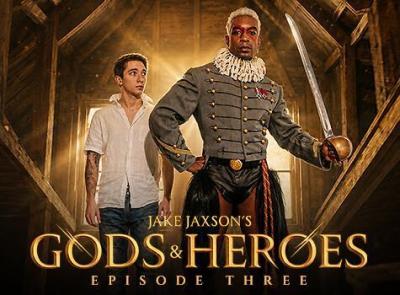 Gods & Heroes Ep 3: Ares (Jonzu) Barebacks Twink Artist Jacob King