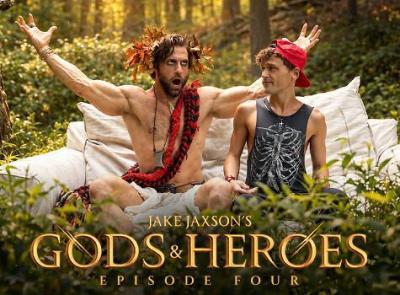 Dom King Barebacks & Breeds Twink Hunter Outdoors – Gods & Heroes Ep. 4 - Part 2